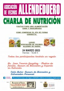 CHARLA DE NUTRICIÓN